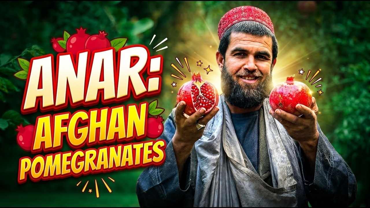 Anar Kandahar Pomegranate: The World’s Finest Sweet, Juicy Red Gem