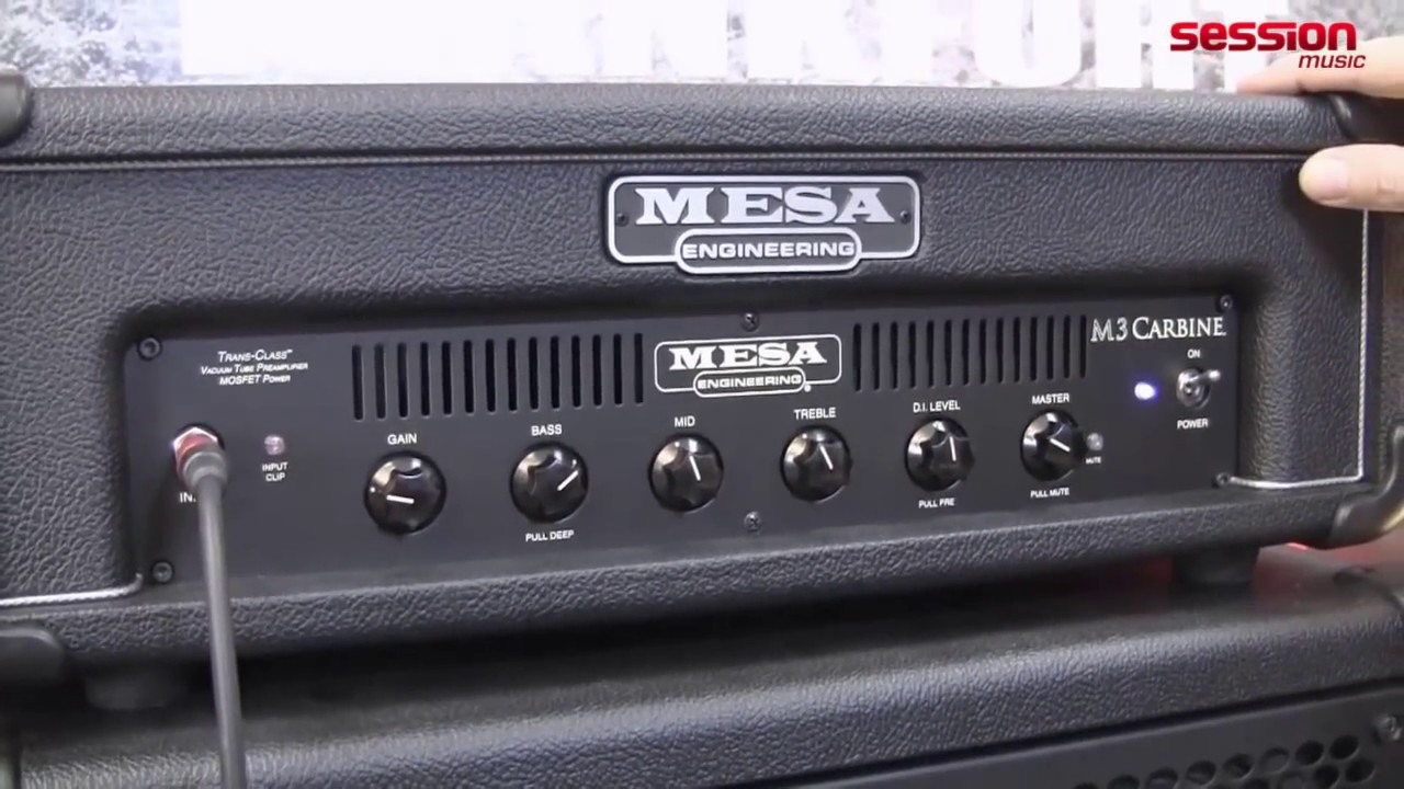 MESA BOOGIE M-3 Carbine Head 19 Zoll