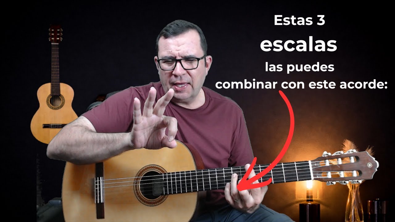 ¿Qué escala le puedo combinar a este acorde?