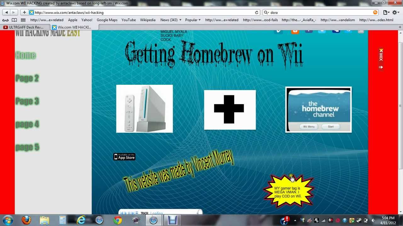 How to hack/mod a Nintendo Wii