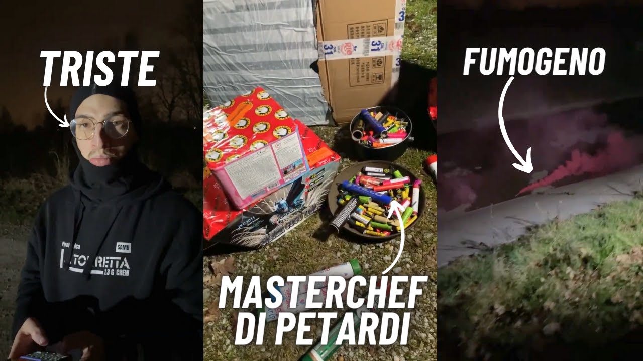 Backstage PLT: SPARIAMO PETARDI e FUMOGENI NELL'ACQUA! - CHE BOTTE