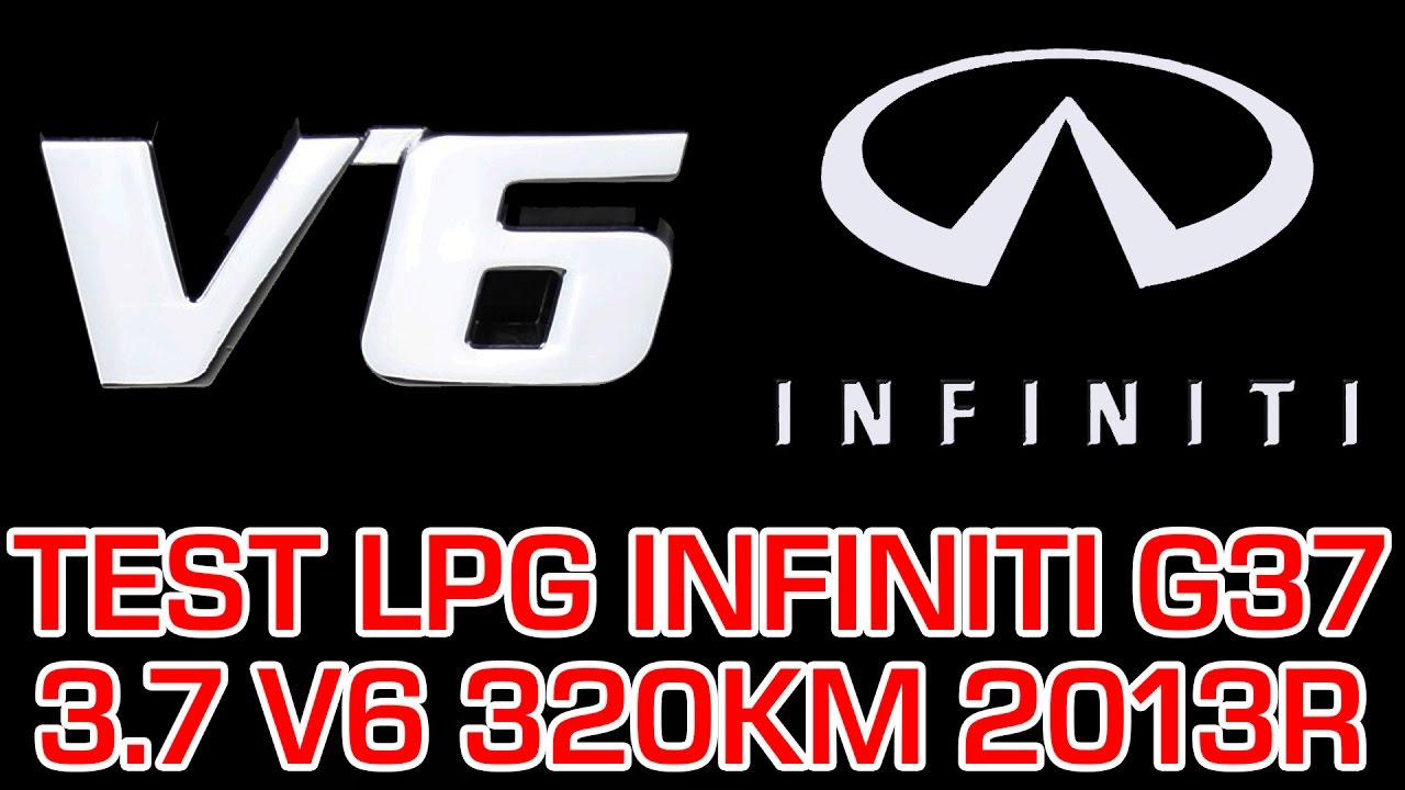 Jazda pr&oacute;bna testowa: Test LPG Infiniti G37 z 3.7 V6 320KM 2013r w Energy Gaz Polska na gaz KME!