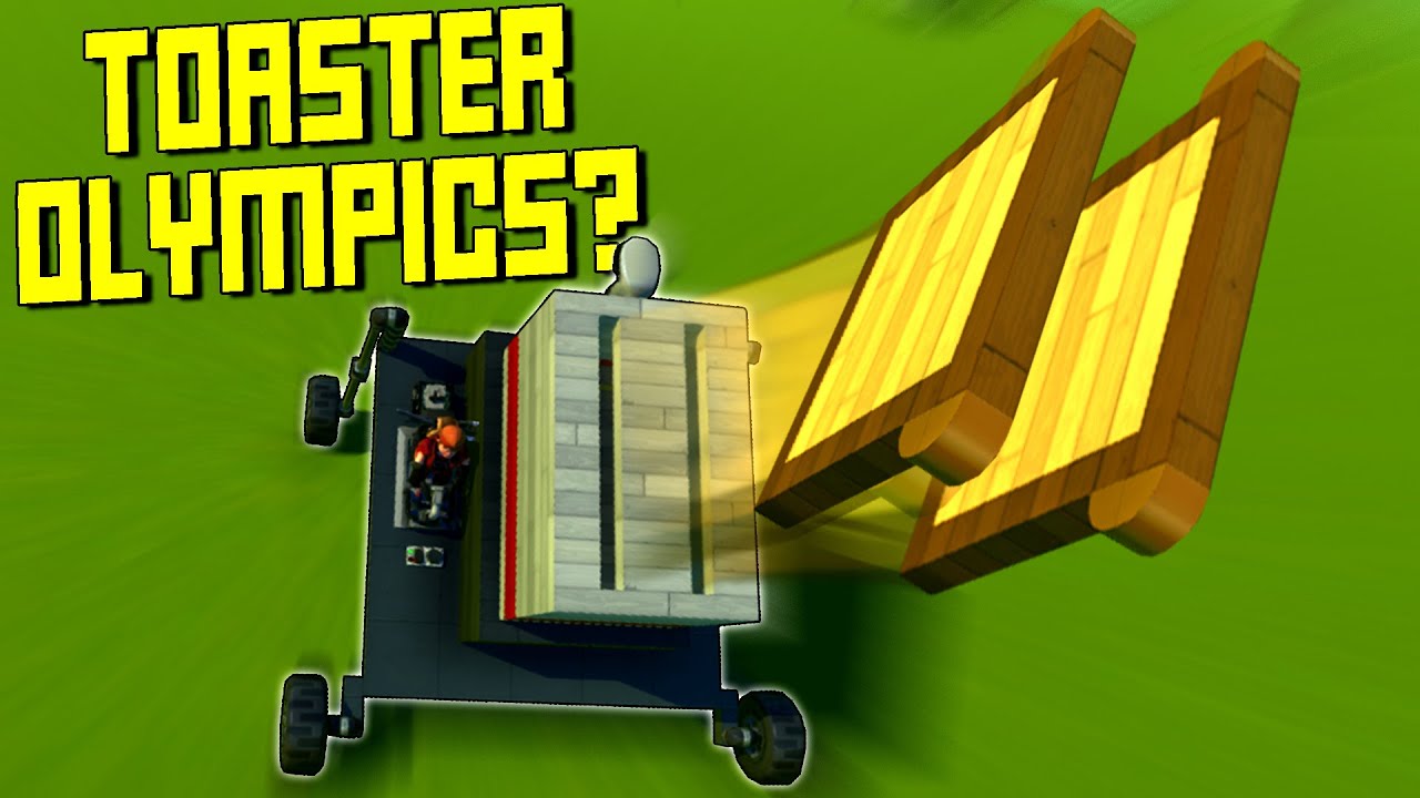 EXTREME Toaster Olympics Competition Challenge Event Trial! - Scrap Mechanic Multiplayer Monday