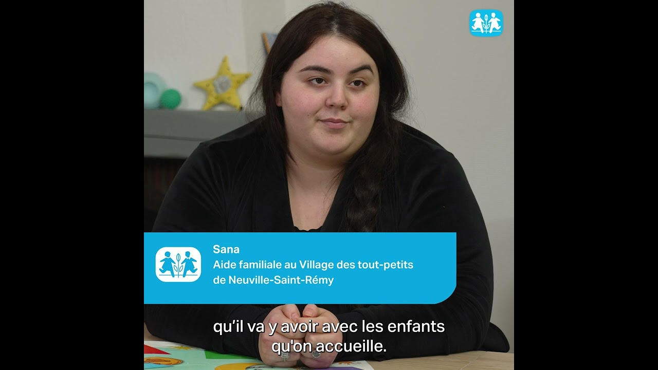 ZOOM : Le métier d'aide familial au village des tout-petits