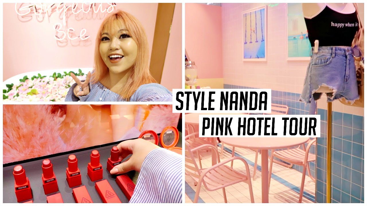 Touring the FAMOUS STYLE NANDA PINK HOTEL!