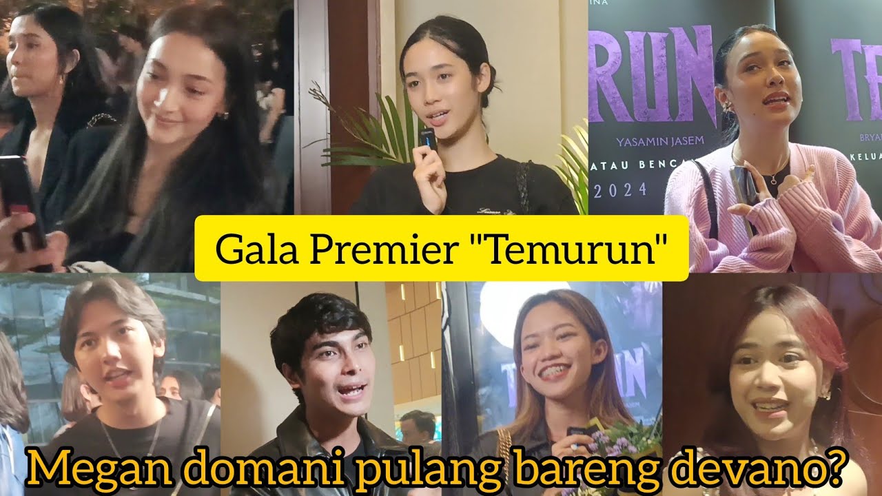 TEMURUN! BRISIA JODIE, UMMI QUARY, YASMIN NAPPER, ARI IRHAM, CINTA BRIAN, NURRA DATAU, DEVANO, MEGAN