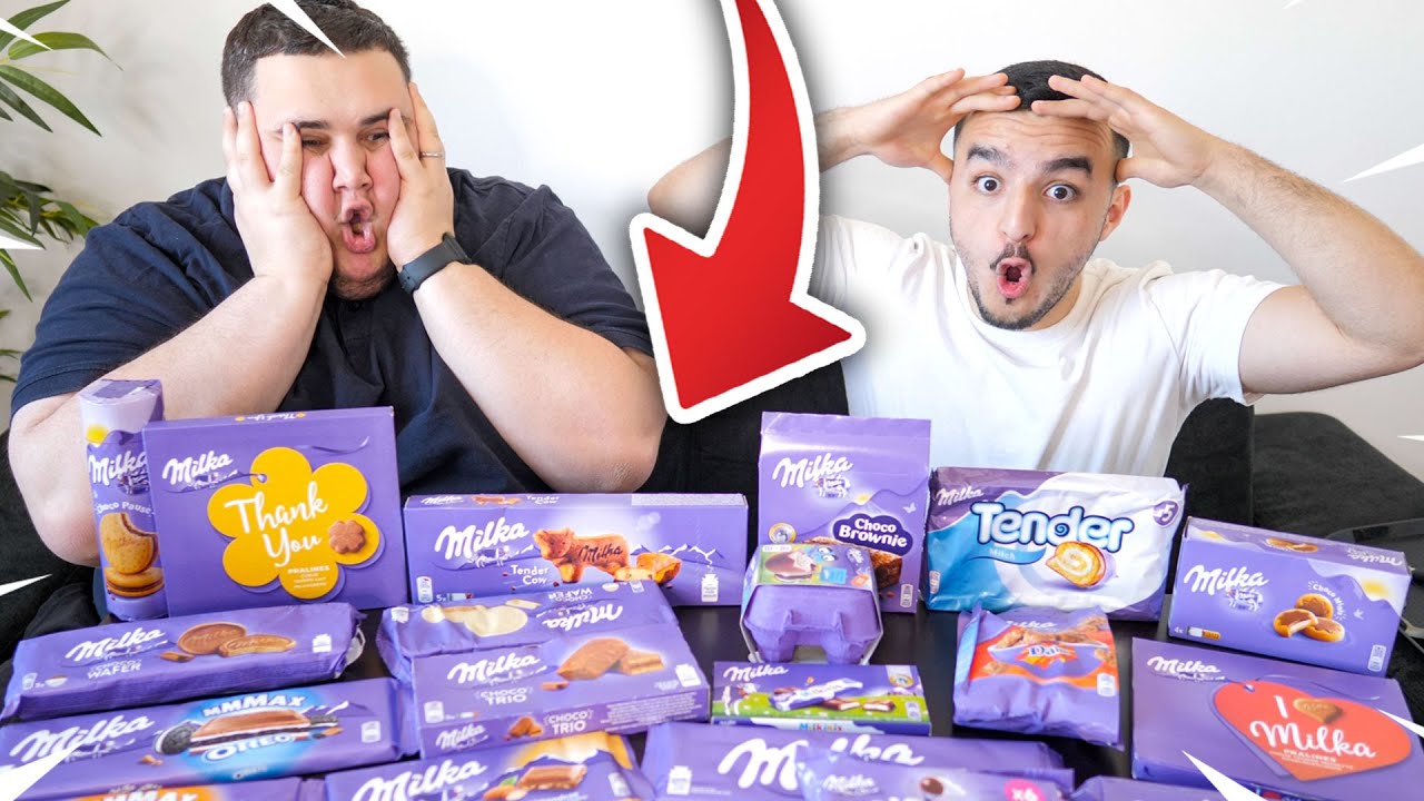 DÉGUSTATION DE TOUS LES CHOCOLATS MILKA DU MONDE ! (Je kiffe) Part. 2
