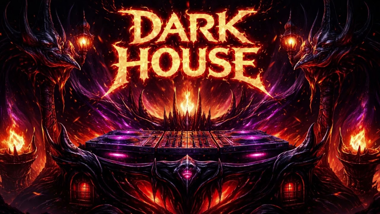 Dark House Rhythm ⚫🔥 | 124 BPM Underground Club Mix