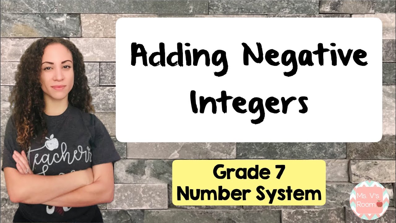 Adding Negative Integers