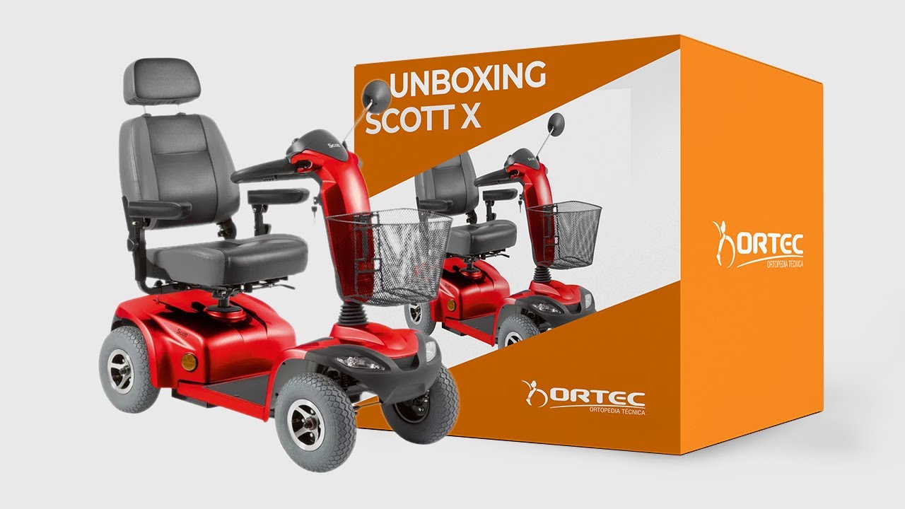 Unboxing – Como Montar e Ligar o Scooter Motorizado Scott X Ottobock