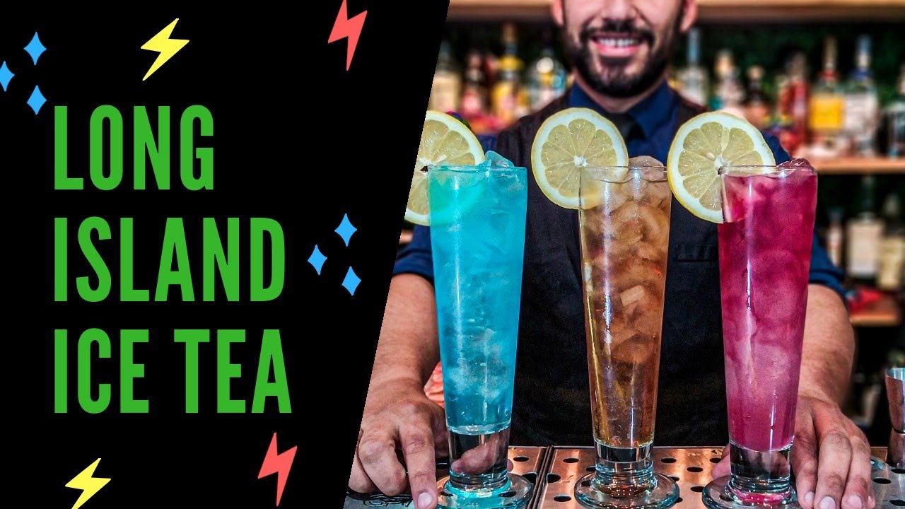 LONG ISLAND ICE TEA - LONG BEACH ICE TEA - AMF / TUTORIAL / BARTENDER