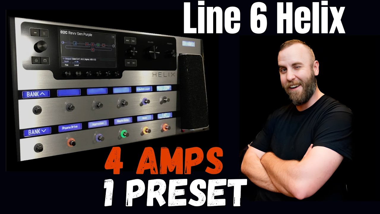 Helix Multi Amp Preset and DSP Limitations