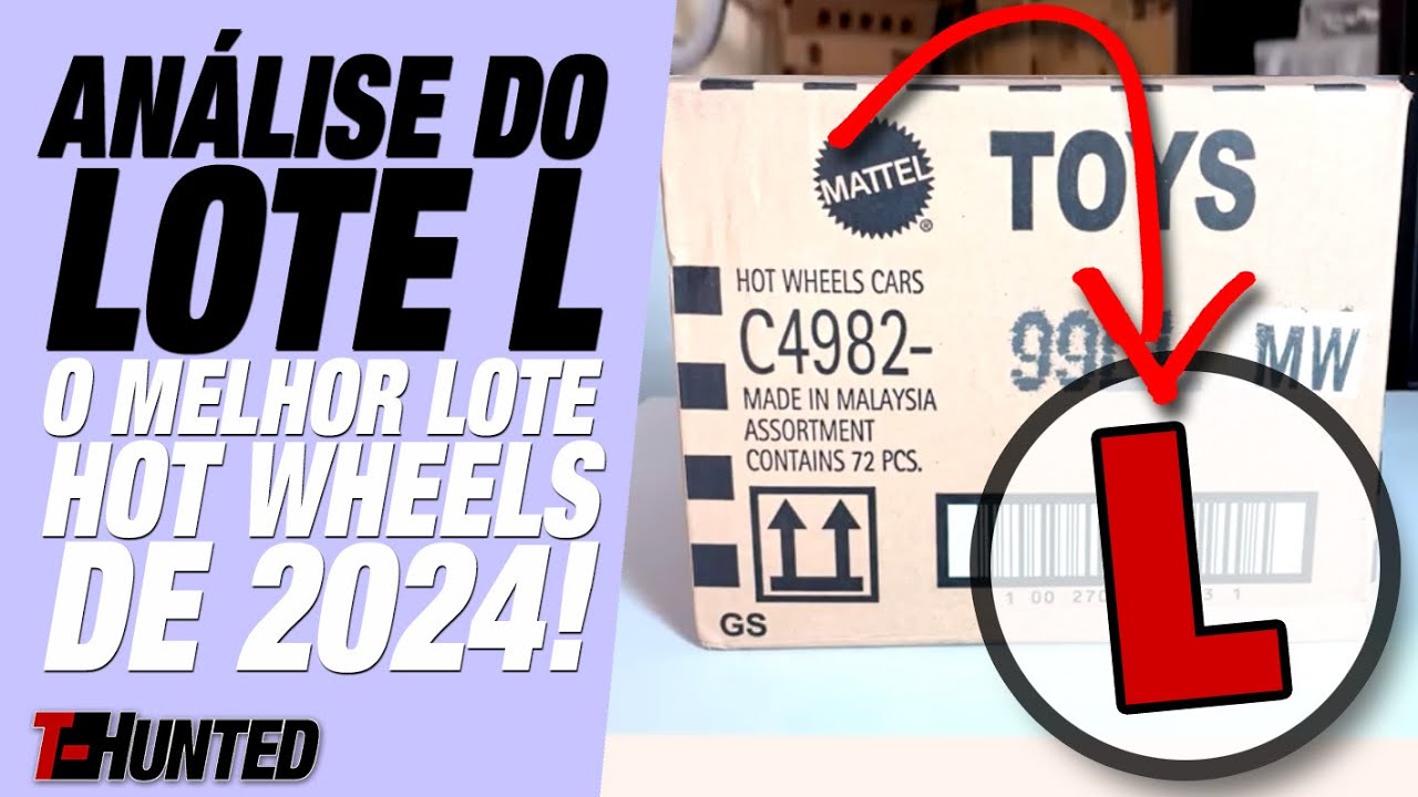 O MELHOR LOTE DO ANO! A ANÁLISE DO LOTE “L” DA LINHA BÁSICA HOT WHEELS DE 2024!