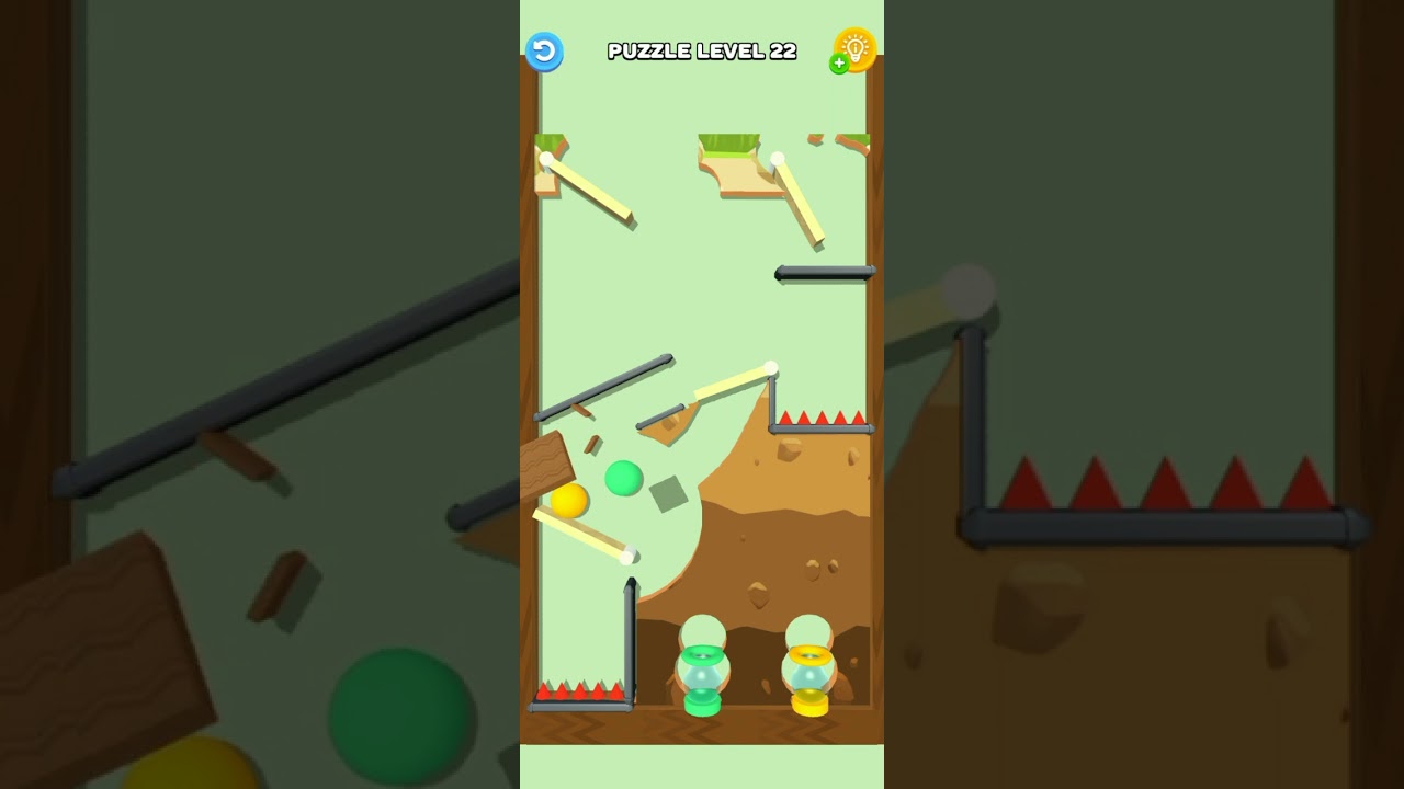 Sand Balls | puzzles level 22 | #shorts #sandballs #puzzle #gameplay #067
