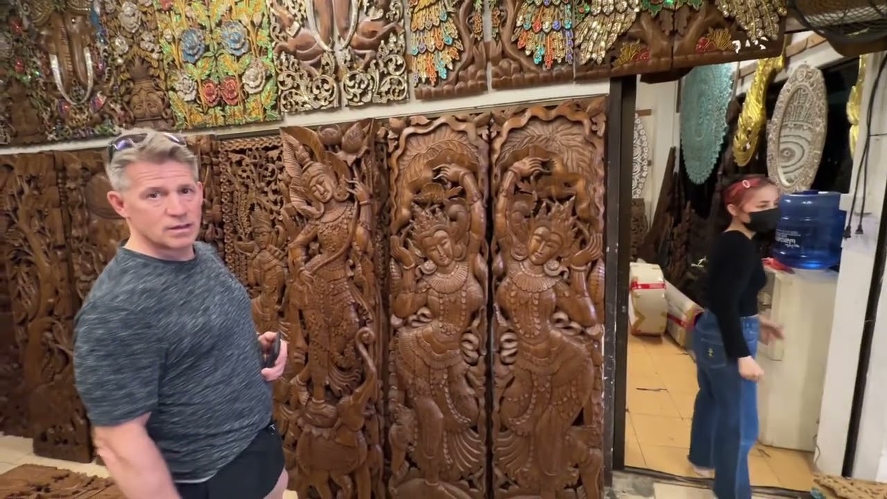 Baan Tawai Woodcarving Village