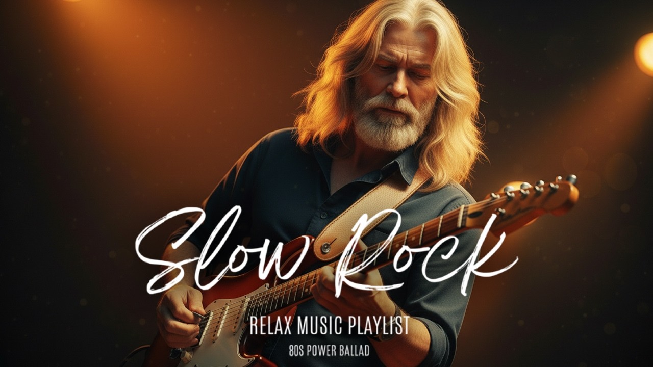 🌙 Emotional Slow Rock Nights | Classic Ballads for Love, Healing & Reflection