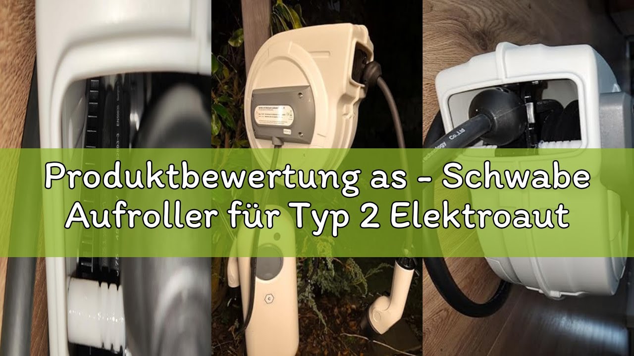 Produktbewertung as - Schwabe Aufroller f&uuml;r Typ 2 Elektroauto-Ladekabel 5 m - 11 kW / 400 V / 16 A /