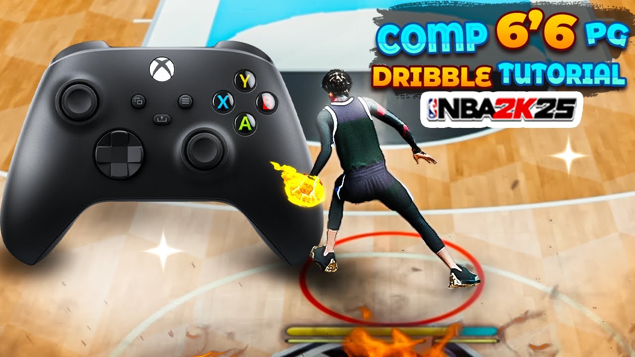 NBA 2K25 - 6'6 Point Guard COMP Dribble TUTORIAL😈 | ADVANCED & BEGINNER | EVERY Combo!