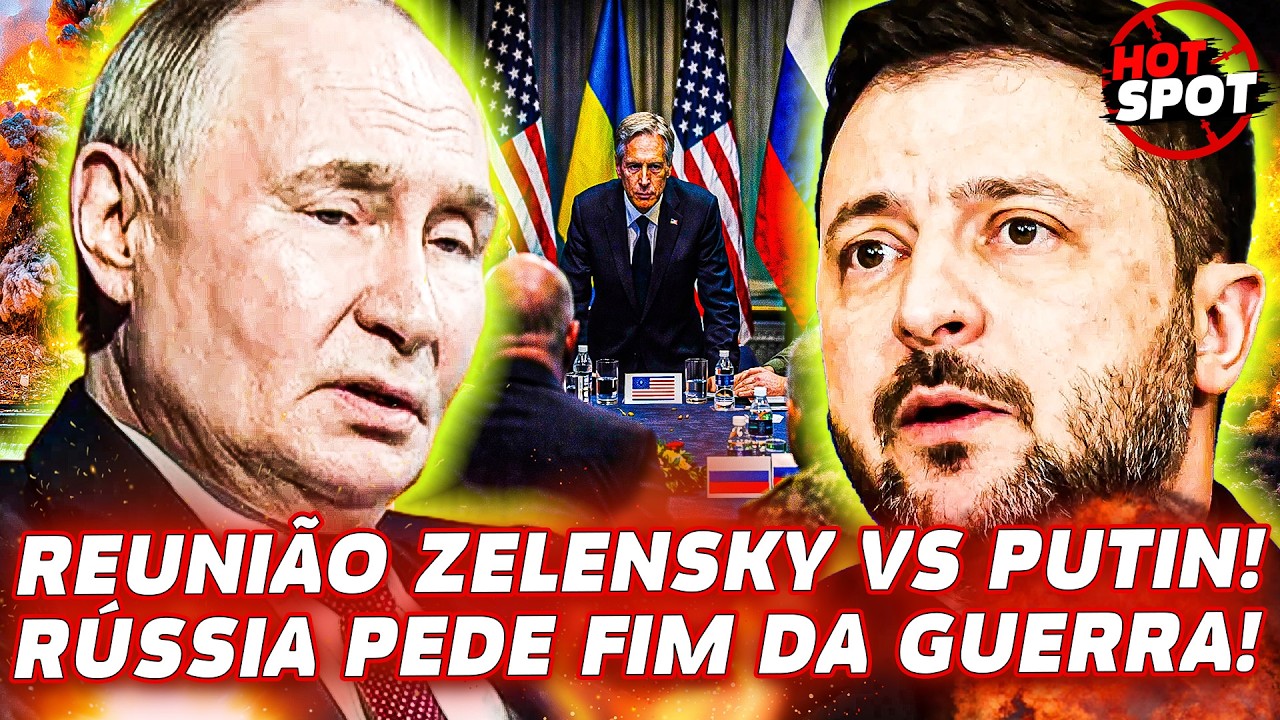 😱 EUA juntam ZELENSKY e PUTIN! Reunião secreta pode mudar a GUERRA já em março?! | Ponto Quente