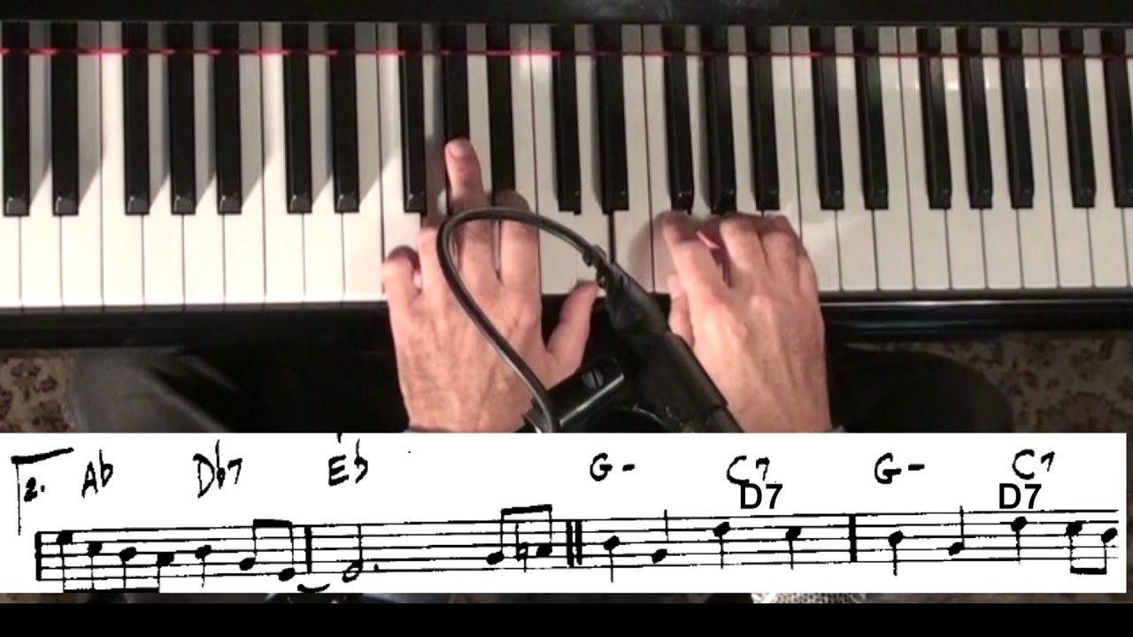 Jazz Piano College 228 - They Can't Take That Away From Me