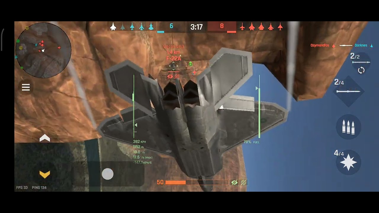 F-22 ( METAL STORM )