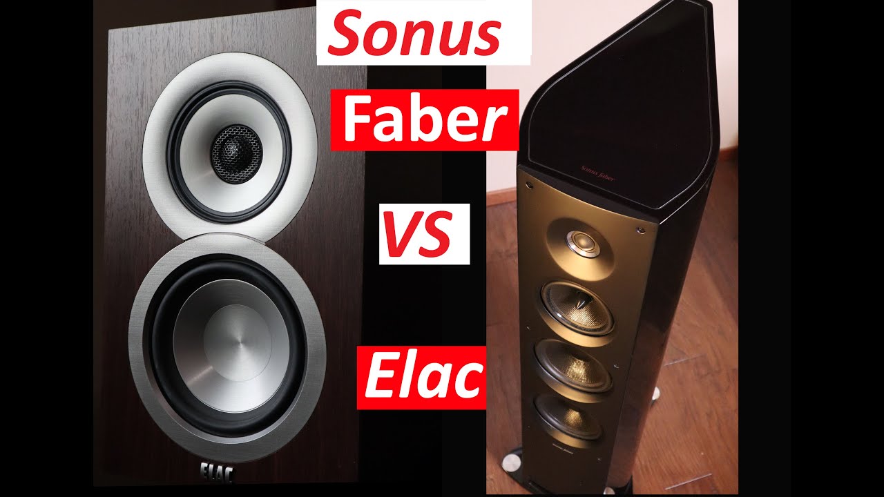 Обзор колонок Sonus Faber и Elac или что вы получаете за 10-кратную цену?