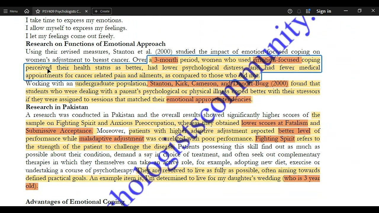 PSY409 Positive Psychology Short Lesson 11 | PSY409 Midterm & Finalterm Short Lectures | VU Course