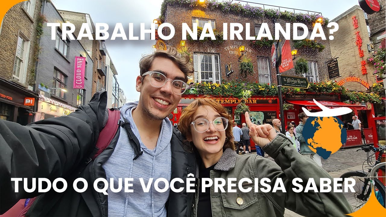 Quanto dá pra GANHAR no intercâmbio na Irlanda? 💶 | Trabalhos, salário e vida real