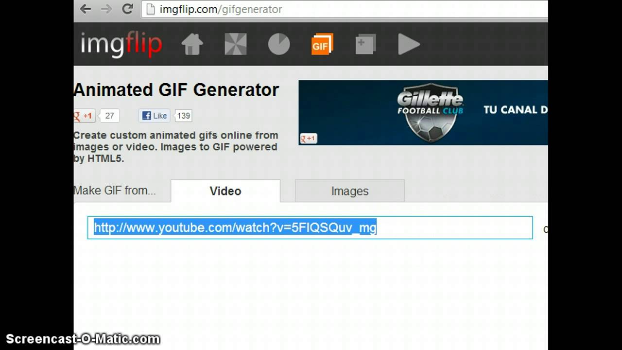 Como hacer un gif para tumblr. sin programas