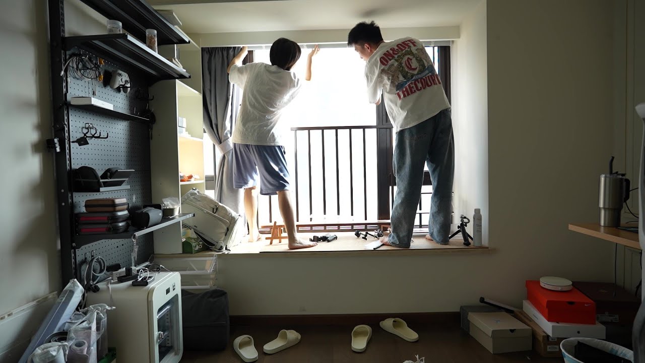 【Vlog】她说 这是我们第9次搬家了。