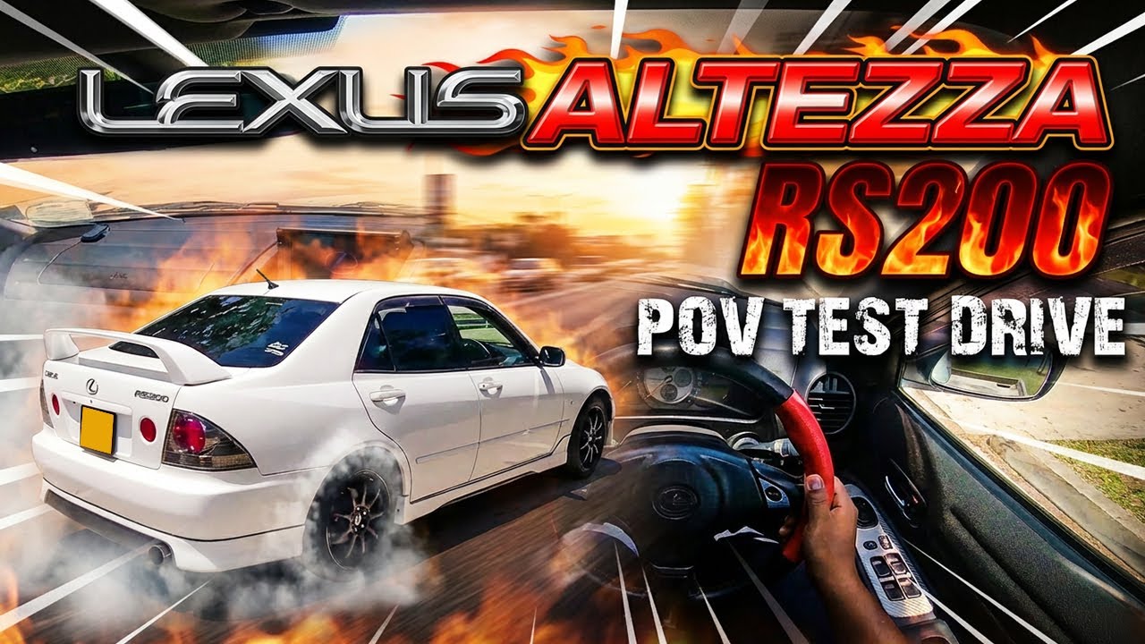 Lexus Altezza Rs200 - POV Drive