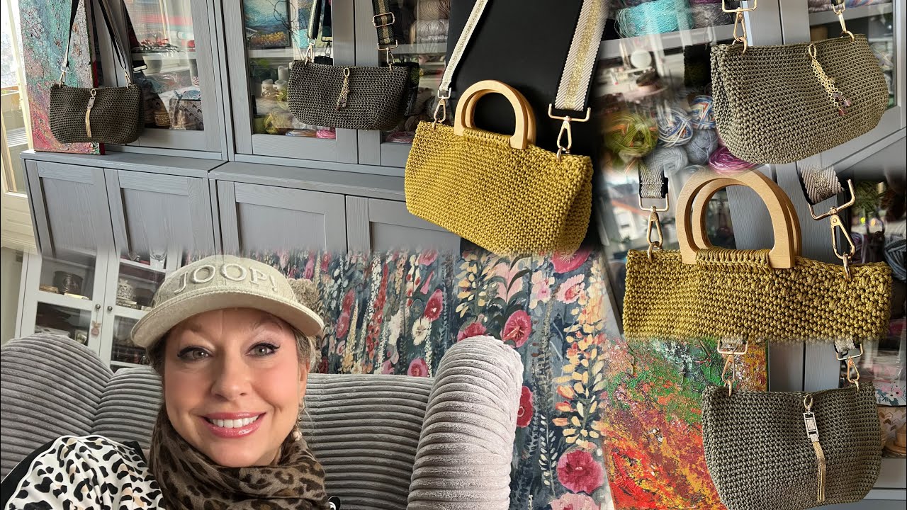 17 марта 2026 г.Сумочки готовы 👜И новый процесс сумки 🧶Прогулка по нашим улочкам 🐕‍🦺🐶Растроена 🤷‍♀️