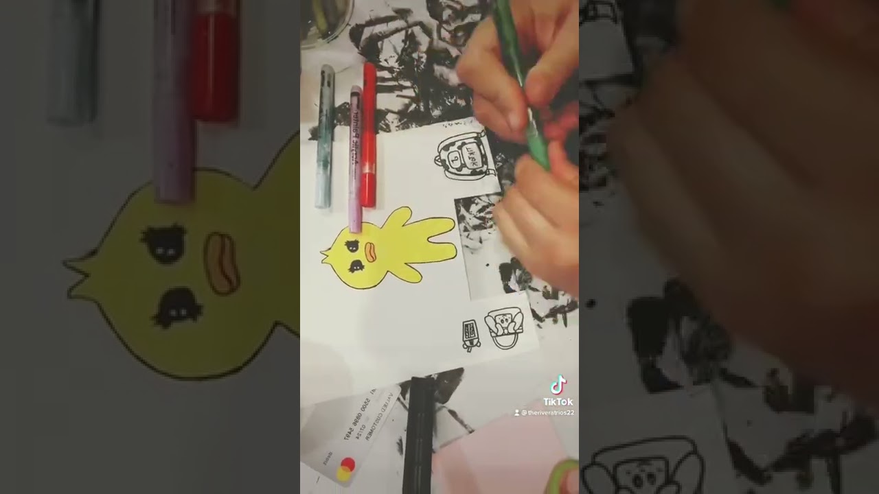 Tik tok paper duck