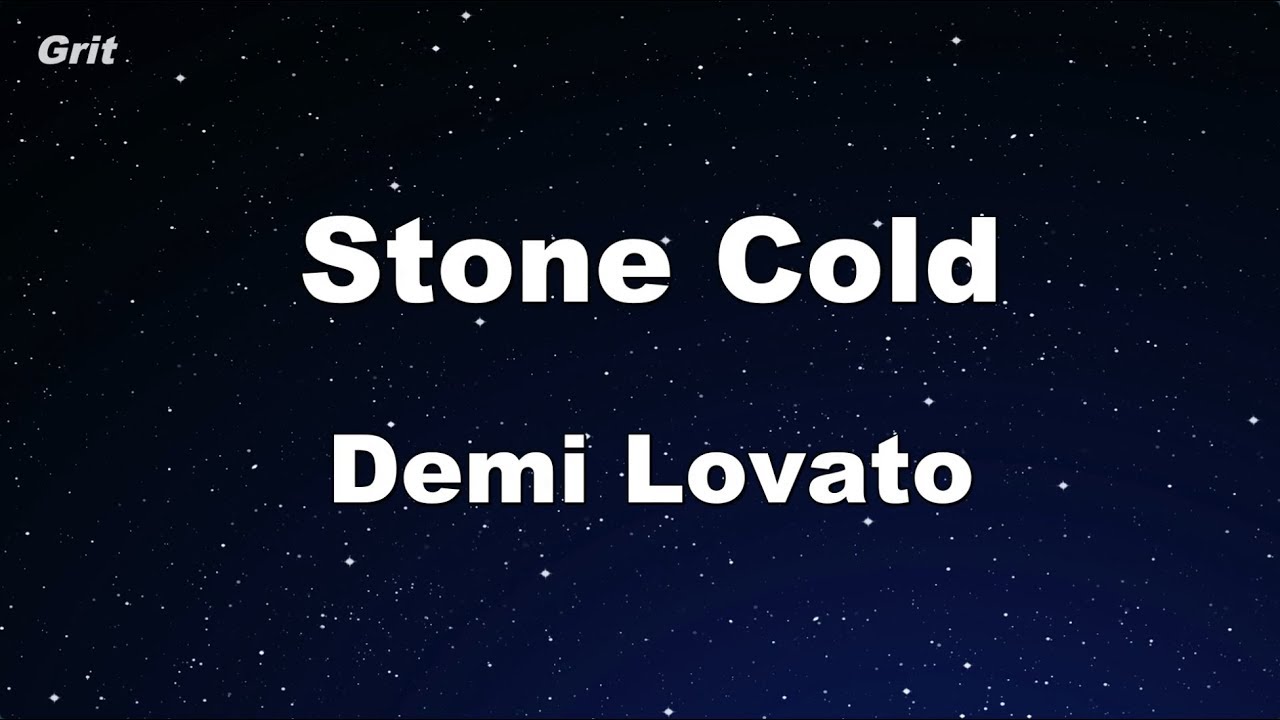 Stone Cold - Demi Lovato Karaoke 【No Guide Melody】 Instrumental
