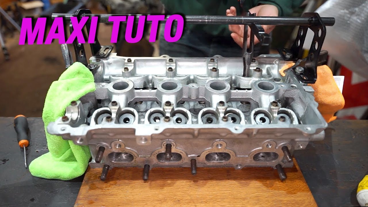 ASSEMBLAGE DE LA CULASSE HAUTE PERFORMANCE (4 CYLINDRES 16 SOUPAPES) TUTO COMPLET