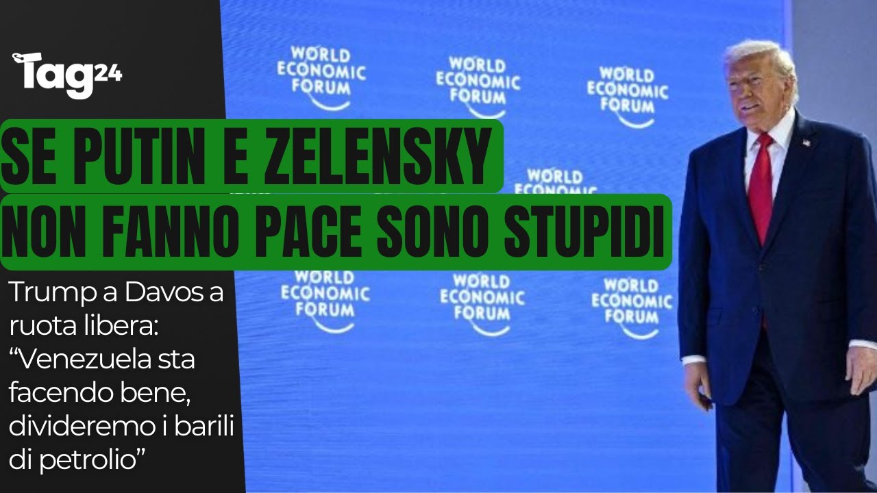 Trump a Davos: 