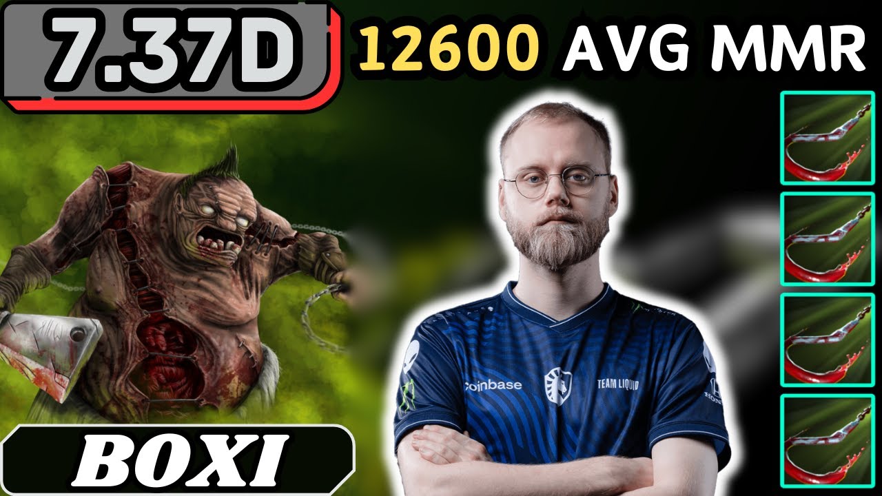 7.37d - Boxi PUDGE Hard Support Gameplay - Dota 2 Full Match Gameplay