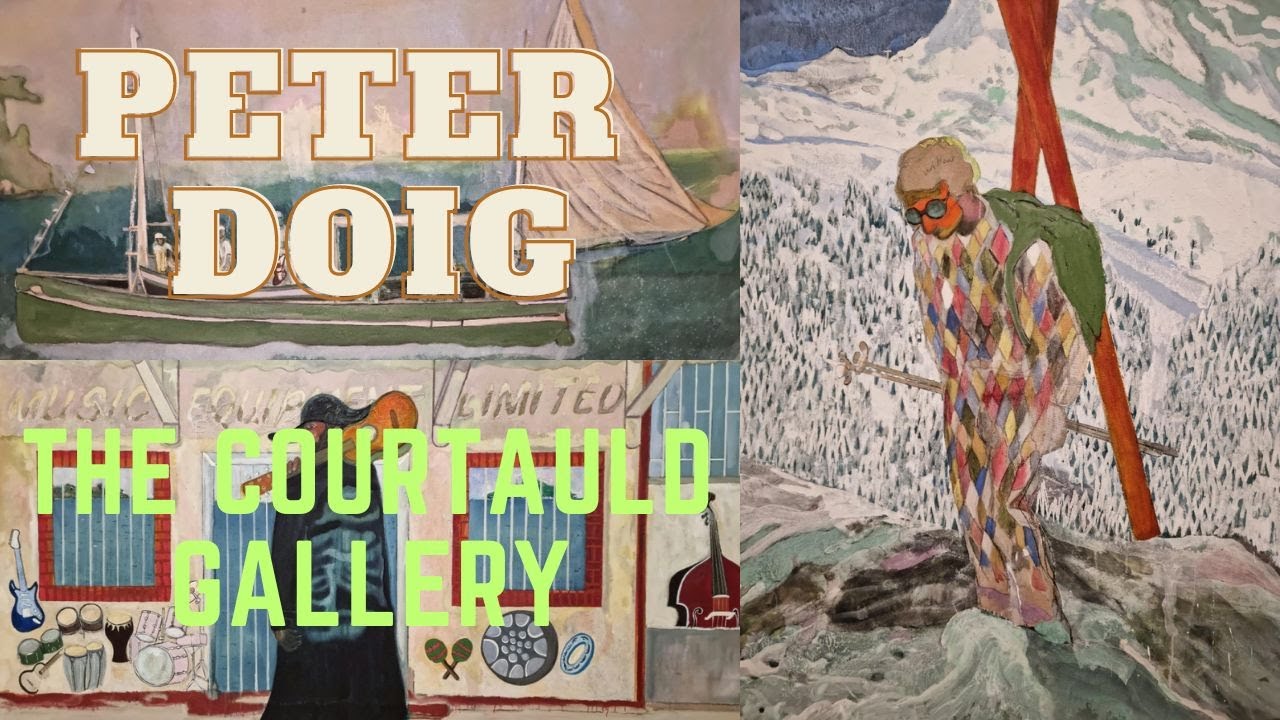 NEW paintings by Peter Doig at The Courtauld Gallery, London