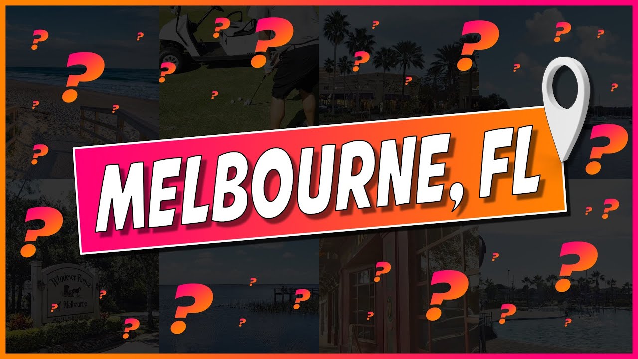 Where to live in Melbourne Florida (incl. Viera & Melbourne Beach)❓