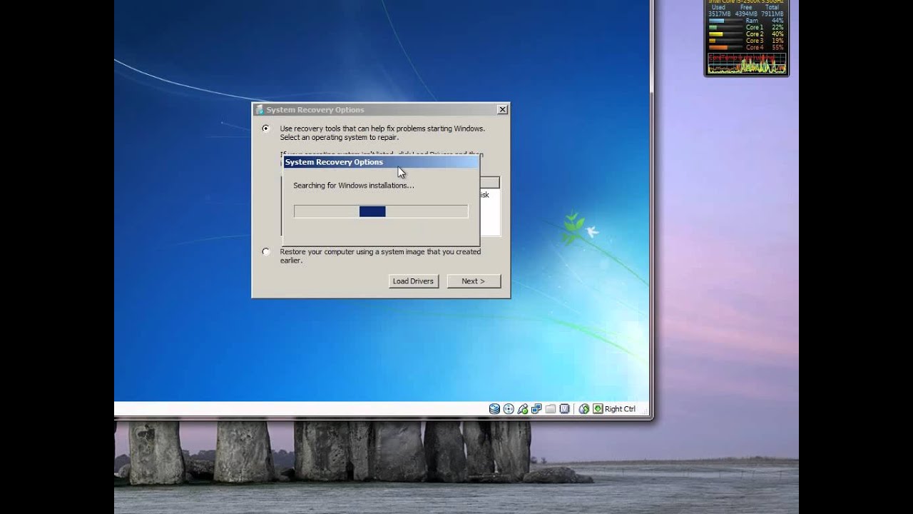 EASY WAY Windows 7 How to fix you MBR Master Boot Record