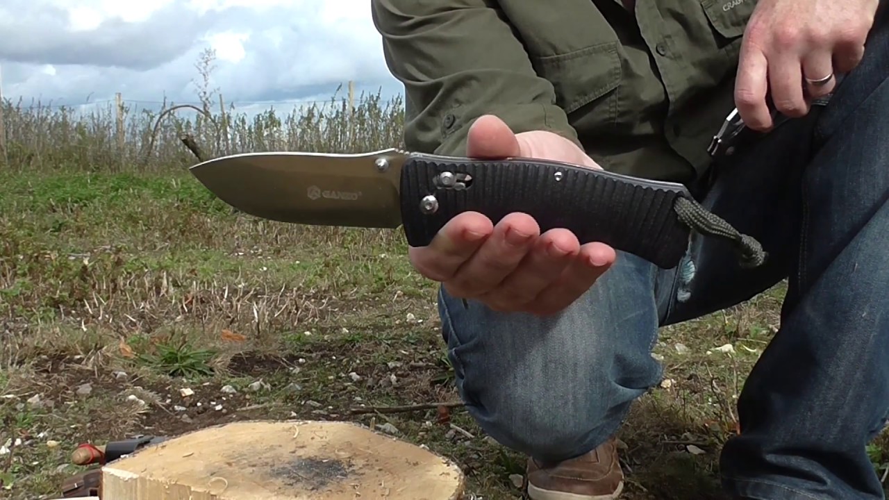 Great Bushcraft Folding Budget Chinese Knives - Ganzo G720 & Brother 1601