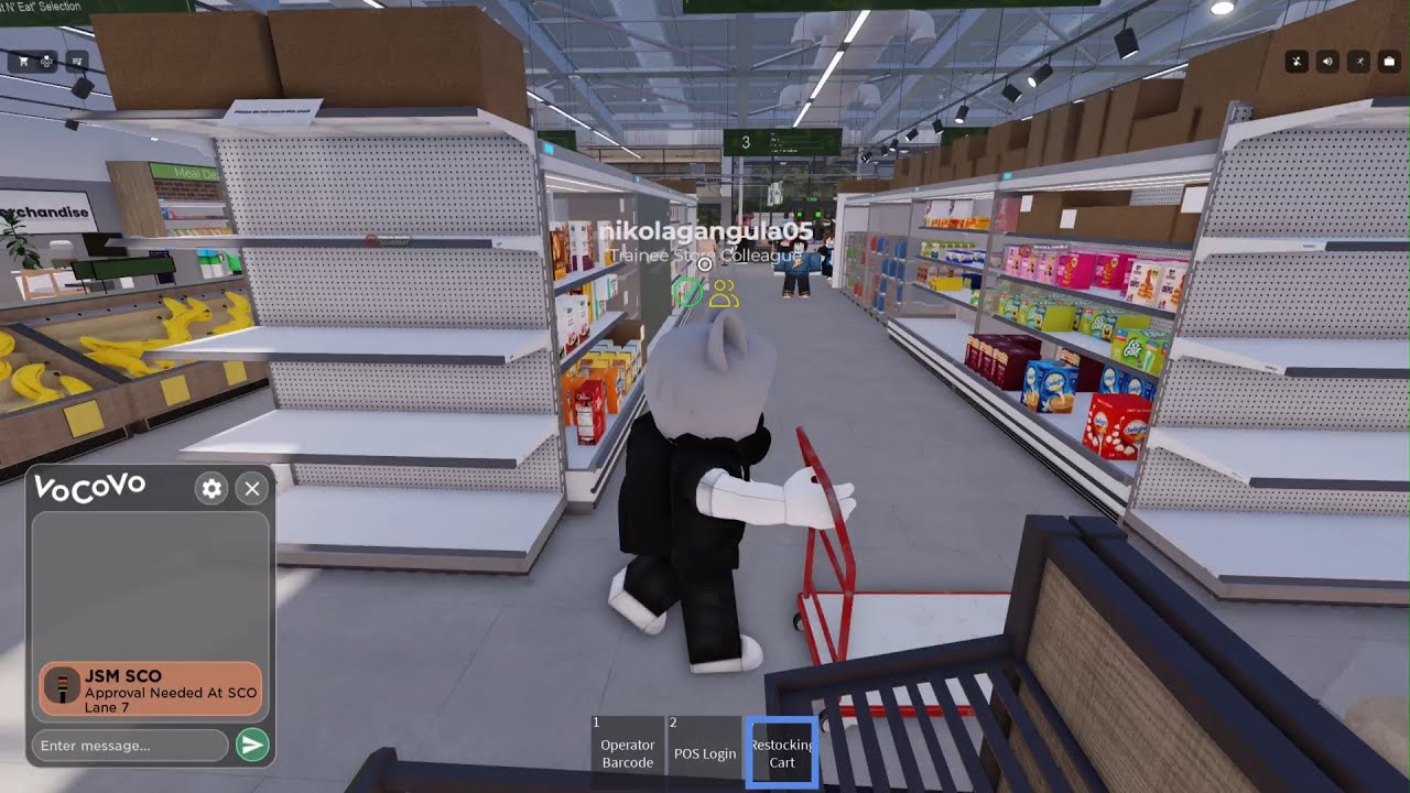 Roblox|PS5|Freshly-Shopping-Thorngate-Park-Store|Trainee Store Colleague