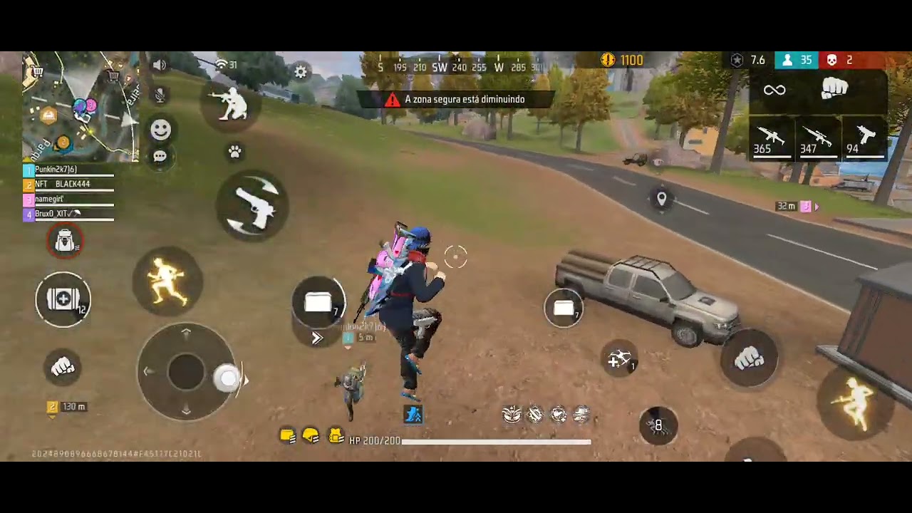 Fui BR ranqueada e a gente Quase ganhava. (FREE FIRE)