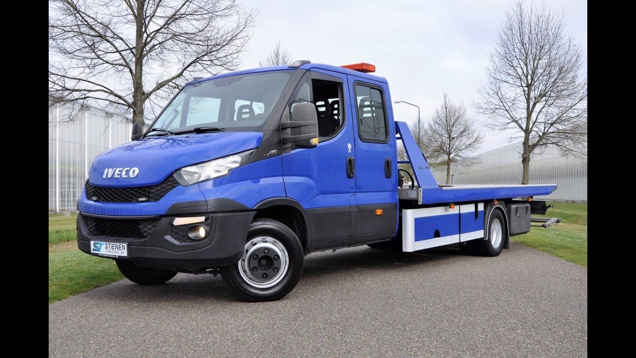 Verkocht - Sold - Verkauft-  IVECO DAILY 70C17 TEVOR Recovery truck