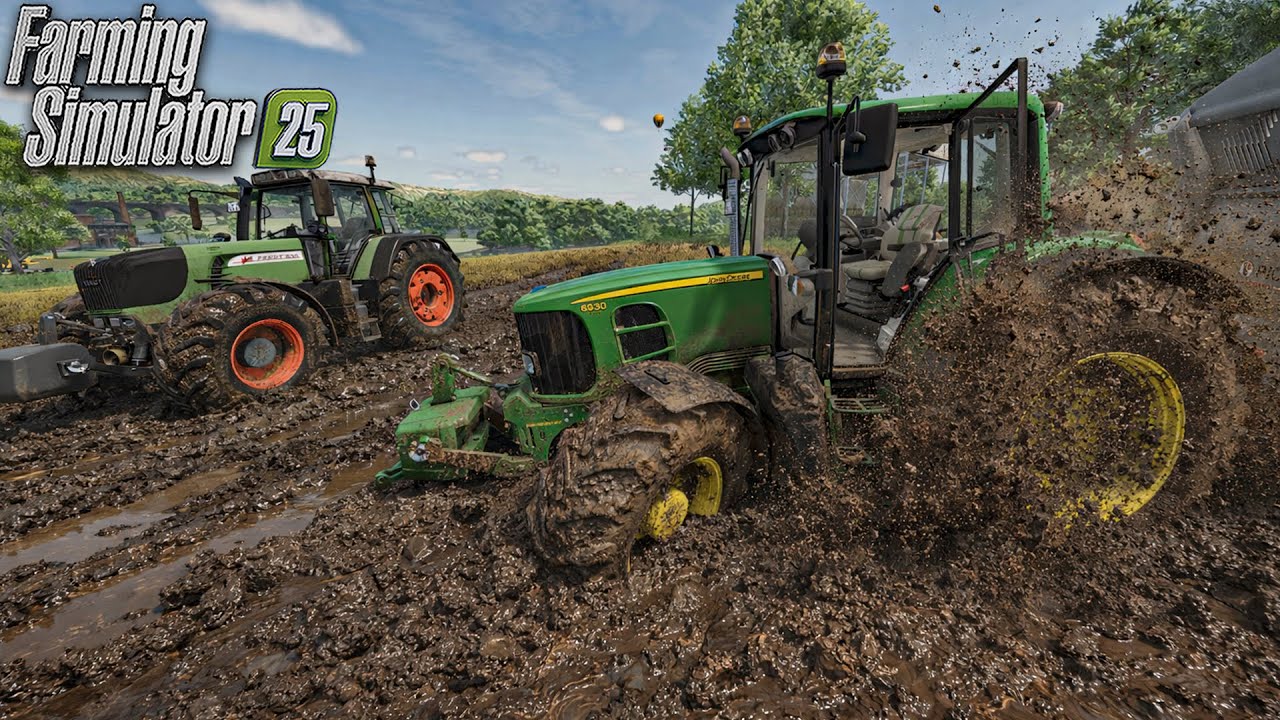 Реалистичная система грязи готова для Farming Simulator 25