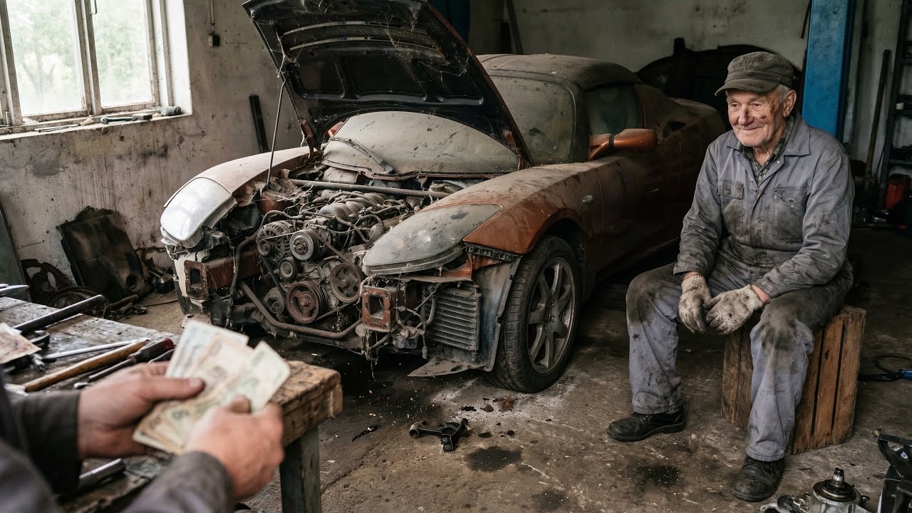 ASMR electric dreams, Tesla Roadster ￼ ABANDONED Restoration 