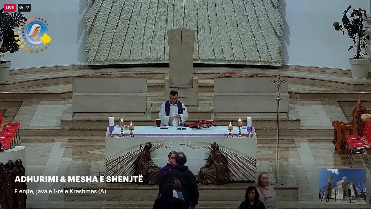 ADHURIMI & MESHA E SHENJTË - E enjte, java e 1-rë e Kreshmës (A)
