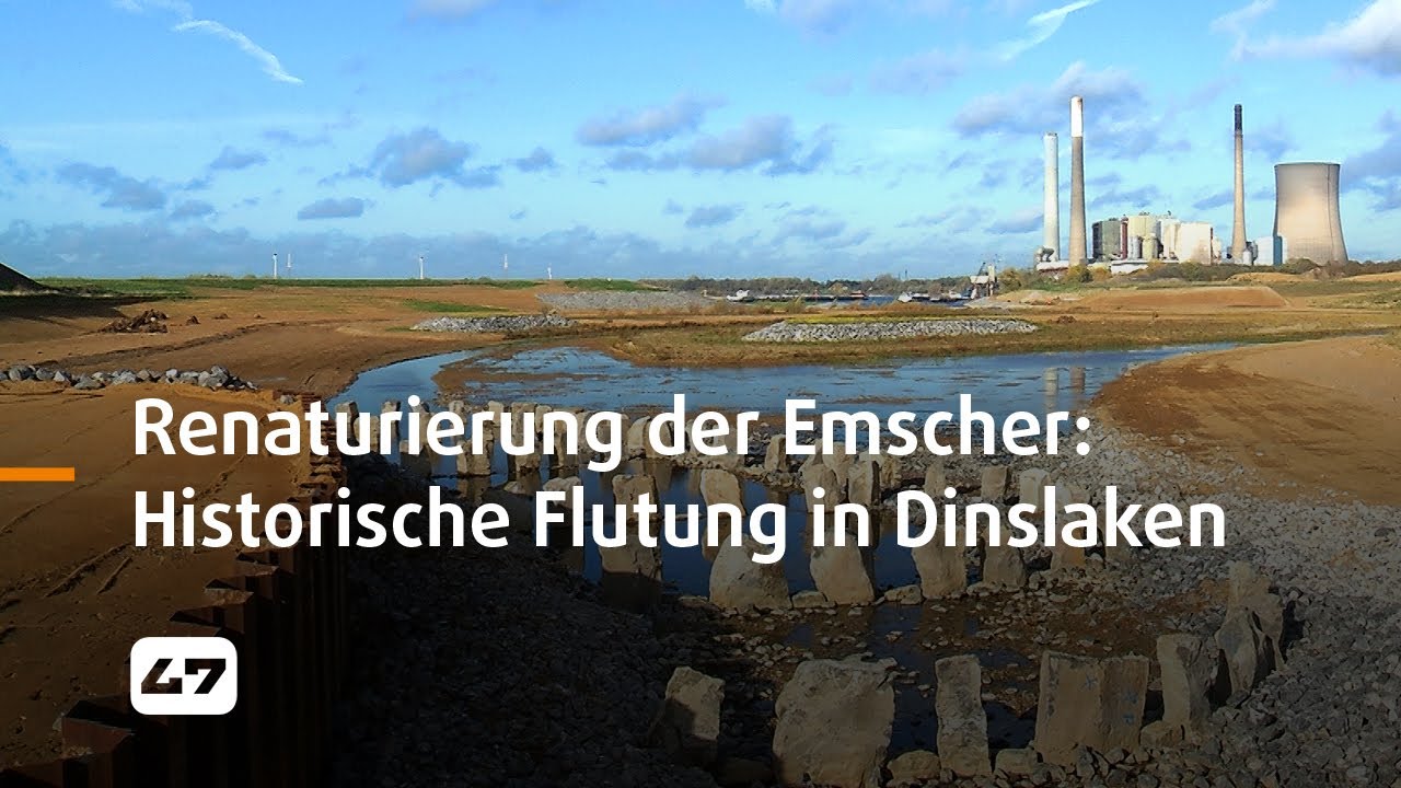 STUDIO 47 .live | RENATURIERUNG DER EMSCHER: HISTORISCHE FLUTUNG IN DINSLAKEN