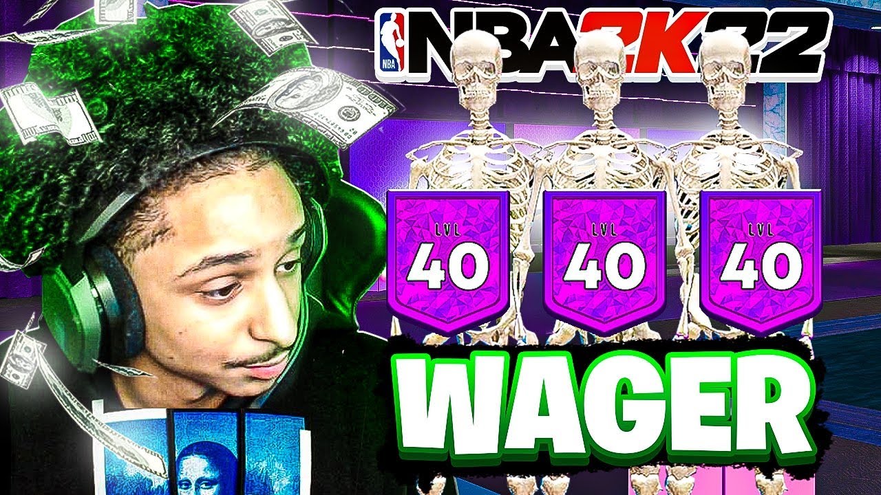 I Used My 5’7 REBIRTH Demi-God in a WAGER against 3 Skelton MASCOTS in NBA 2K22😳