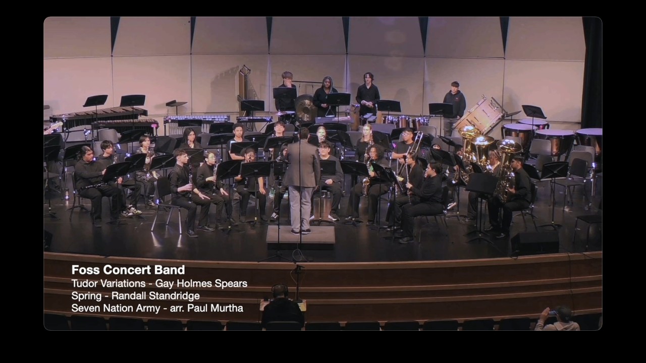 Music in our Schools Month feat. Foss Concert Band